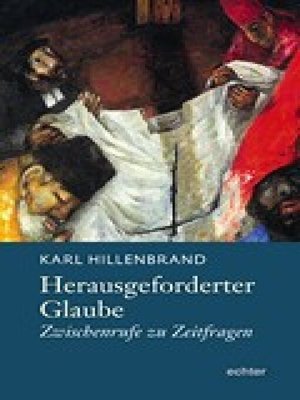 cover image of Herausgeforderter Glaube